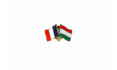 Freundschaftspin Frankreich - Ungarn - 22 mm