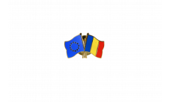 Freundschaftspin Europa - Rumänien - 22 mm