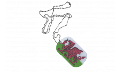 Dog Tag Wales - 3 x 5 cm