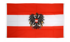 Balkonflagge Österreich mit Adler - 90 x 150 cm