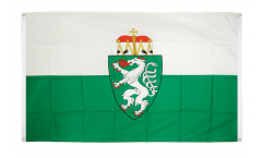 Balkonflagge Österreich Steiermark - 90 x 150 cm
