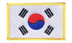 Aufnäher Südkorea - 8 x 6 cm