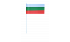 Papierfahnen Bulgarien - 12 x 24 cm