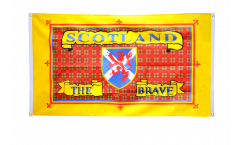 Balkonflagge Schottland Scotland The Brave - 90 x 150 cm