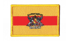 Aufnäher Deutschland Großherzogtum Baden 2 - 8 x 6 cm