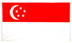 Balkonflagge Singapur - 90 x 150 cm