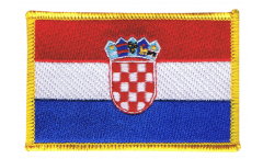 Aufnäher Kroatien - 8 x 6 cm