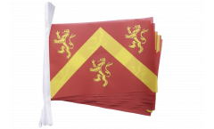 Fahnenkette Großbritannien Anglesey - 15 x 22 cm