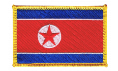 Aufnäher Nordkorea - 8 x 6 cm