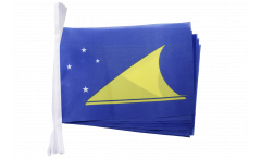 Fahnenkette Tokelau - 15 x 22 cm