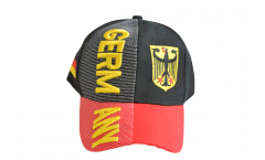 Cap / Kappe Deutschland Germany schwarz rot, nation