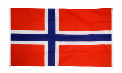 Balkonflagge Norwegen - 90 x 150 cm