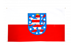 Balkonflagge Deutschland Thüringen - 90 x 150 cm