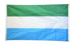 Balkonflagge Sierra Leone - 90 x 150 cm