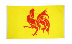 Balkonflagge Belgien Wallonien - 90 x 150 cm