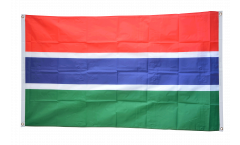 Balkonflagge Gambia - 90 x 150 cm