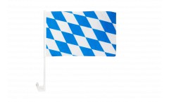 Autofahne Deutschland Bayern ohne Wappen - 30 x 40 cm