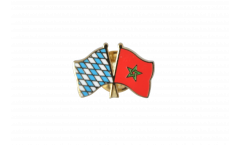 Freundschaftspin Bayern - Marokko - 22 mm