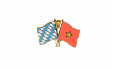 Freundschaftspin Bayern - Vietnam - 22 mm