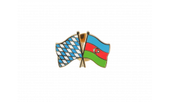 Freundschaftspin Bayern - Aserbaidschan - 22 mm