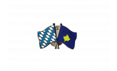 Freundschaftspin Bayern - Kosovo - 22 mm