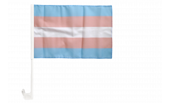 Autofahne Transgender Pride - 30 x 40 cm