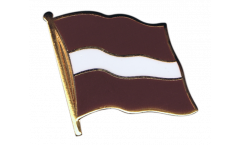 Flaggen-Pin Lettland - 2 x 2 cm