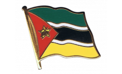 Flaggen-Pin Mosambik - 2 x 2 cm