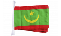 Fahnenkette Mauretanien - 30 x 45 cm