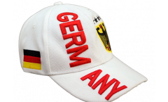 Cap / Kappe Deutschland Germany weiß, nation