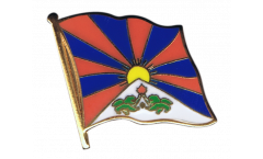 Flaggen-Pin Tibet - 2 x 2 cm