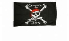Flagge mit Hohlsaum Pirat Surrender the Booty
