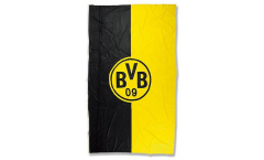 Hissflagge Borussia Dortmund Logo Streifen - 100 x 200 cm