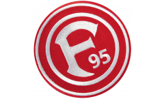 Aufnäher Fortuna Düsseldorf Logo - 8 x 8 cm