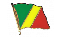 Flaggen-Pin Kongo - 2 x 2 cm