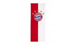Hissflagge FC Bayern München Logo 5 Sterne - 400 x 150 cm
