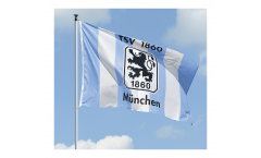 Hissflagge TSV 1860 München - 100 x 150 cm