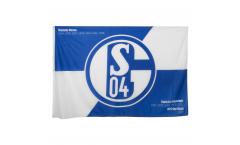 Hissflagge FC Schalke 04 Erfolge - 100 x 150 cm
