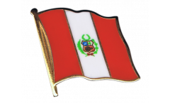 Flaggen-Pin Peru - 2 x 2 cm