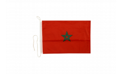 Bootsfahne Marokko - 30 x 40 cm