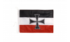 Bootsfahne Deutsches Reich Gösch-Naval Jack 1871-1919 - 30 x 40 cm