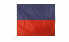 Signalflagge Echo (E) - 75 x 90 cm