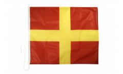 Signalflagge Romeo (R) - 75 x 90 cm