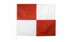 Signalflagge Uniform (U) - 75 x 90 cm