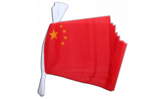 Fahnenkette China - 15 x 22 cm
