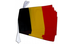 Fahnenkette Belgien - 30 x 45 cm
