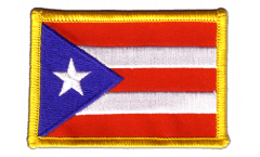 Aufnäher USA Puerto Rico - 8 x 6 cm