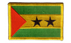 Aufnäher Sao Tome und Principe - 8 x 6 cm