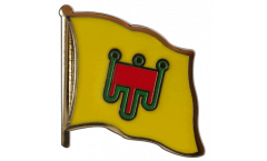 Flaggen-Pin Frankreich Auvergne - 2 x 2 cm