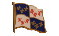 Flaggen-Pin Frankreich Picardie - 2 x 2 cm